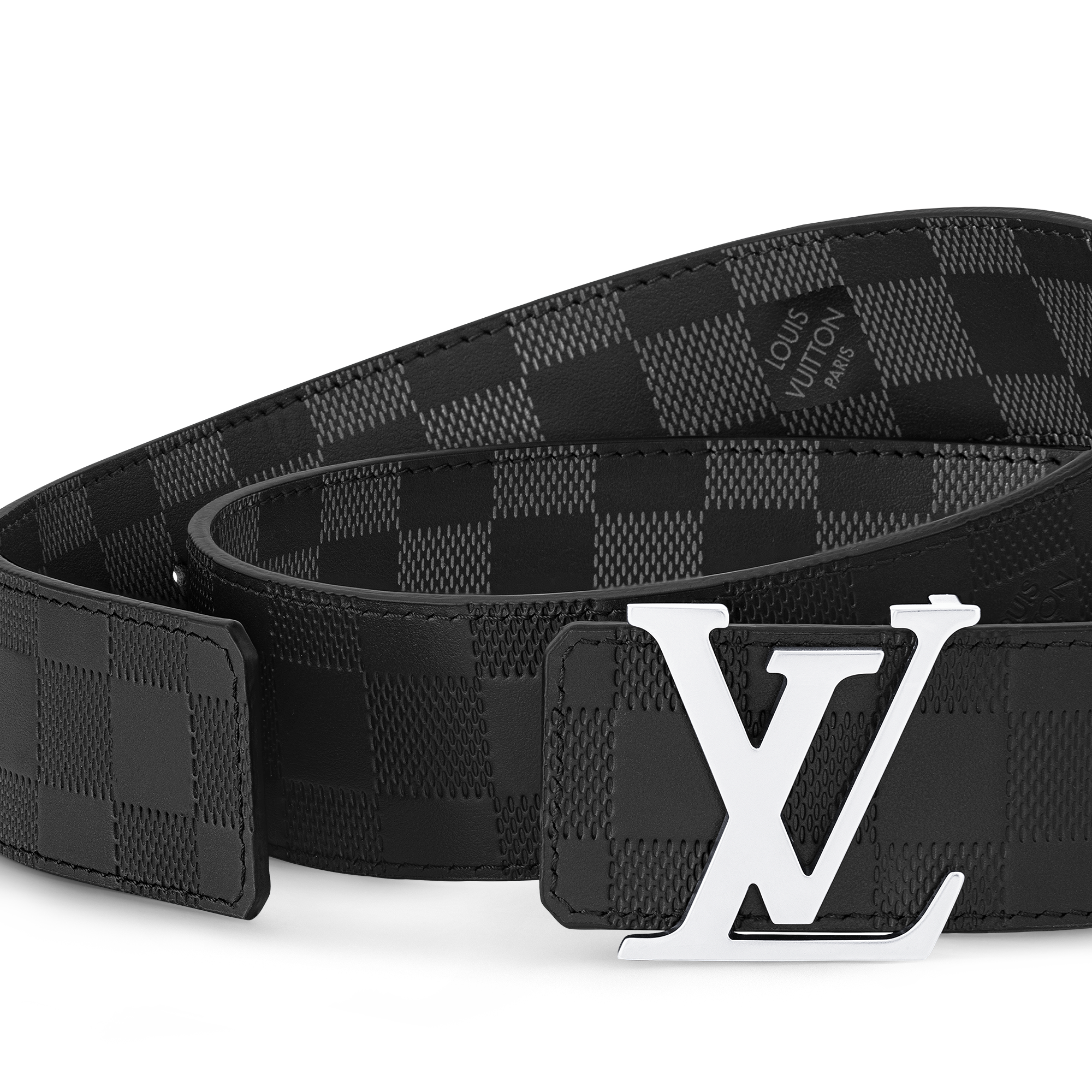 LV Initiales 40mm Reversible Belt Damier Infini - Accessories